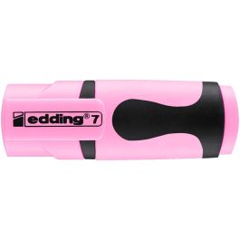 Edding 7 Mini Highlighter Pen - Chisel Tip ( 1 - 3 MM ) - Pastel Rose (138)