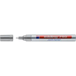 Edding 750 Gloss Paint Marker - Silver (054) Broad - Round Nib (2 - 4 MM)