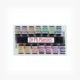 Dr. Ph. Martin's Radiant CONCENTRATED Water Color Paint - 14X15 ml Bottles - Set B