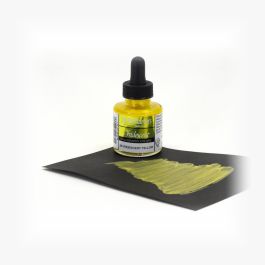 Dr. Ph. Martin's Iridescent Calligraphy Colors Paint - 30 ML Bottle - Iridescent Yellow (2R)