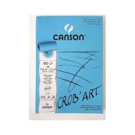 Canson Crob'Art Sketching Paper - Fine Grain 96 GSM - A5 (14.8 x 21 cm or 5.8 x 8.3