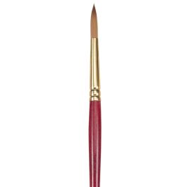 Princeton Series 4050 Heritage Synthetic Sable Brush - Round - Short Handle - Size: 3/0