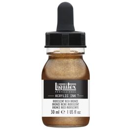 Liquitex Professional Acrylic Ink - Iridescent Bronze (229) - Bottle of 30 ML