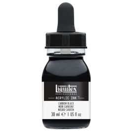 Liquitex Professional Acrylic Ink - Carbon Black (337) - Bottle of 30 ML