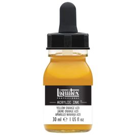 Liquitex Professional Acrylic Ink - Yellow Orange Azo (414) - Bottle of 30 ML