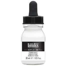 Liquitex Professional Acrylic Ink - Titanium White (432) - Bottle of 30 ML