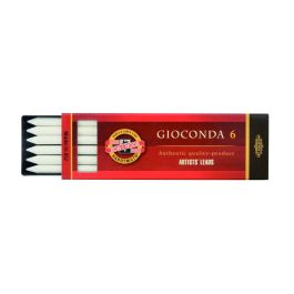 Koh-I-Noor Gioconda Artists' Drawing Chalks - White - Pack of 6