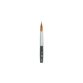 Princeton Series 4850 Aqua Elite Synthetic Kolinsky Sable Brush - Long Round - Short Handle - Size: 12