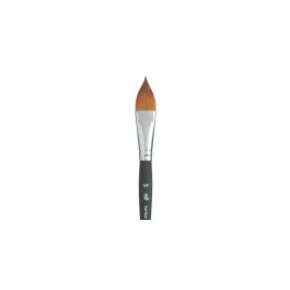 Princeton Series 4850 Aqua Elite Synthetic Kolinsky Sable Brush - Oval Wash - Short Handle - Size: 1/2