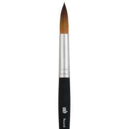 Princeton Series 4850 Aqua Elite Synthetic Kolinsky Sable Brush - Round - Short Handle - Size: 3/0