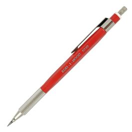 Koh-i-noor 5219 Mechanical Clutch Pencil / Leadholder - 2 MM - Red Plastic Body