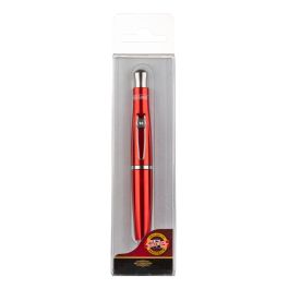 Koh-i-noor 5320 Mechanical Clutch Pencil / Leadholder - 5.6 MM - Red Metal Body with Silver Clip