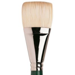 Winsor & Newton Winton Hog Bristle Brush - Flat - Short Handle - Size - 20