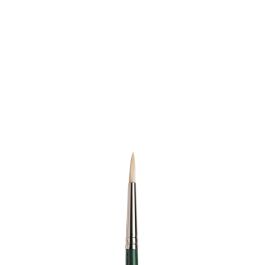 Winsor & Newton Winton Hog Bristle Brush - Round - Long Handle - Size - 3