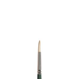 Winsor & Newton Winton Hog Bristle Brush - Round - Long Handle - Size - 4