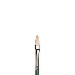 Winsor & Newton Winton Hog Bristle Brush - Filbert - Long Handle - Size - 4