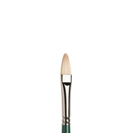 Winsor & Newton Winton Hog Bristle Brush - Filbert - Long Handle - Size - 6