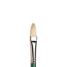 Winsor & Newton Winton Hog Bristle Brush - Filbert - Long Handle - Size - 8