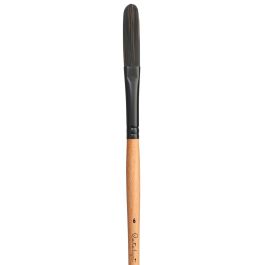 Princeton Series 6400 Catalyst Polytip Synthetic Bristle Brush - Egbert - Long Handle - Size: 6