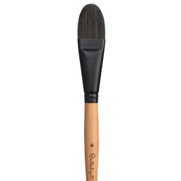 Princeton Series 6400 Catalyst Polytip Synthetic Bristle Brush - Filbert - Long Handle - Size: 2