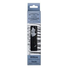 Winsor & Newton Artists' Willow Charcoal - Medium - Pack of 12