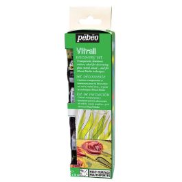 Pebeo Vitrail Glass Paint - 6 x 20 ML - Discovery Set