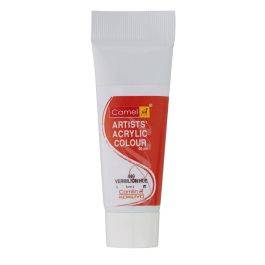 Camel Artists' Acrylic Colour - Vermilion Hue (449) - Tube of 40 ML