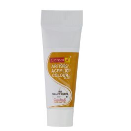 Camel Artists' Acrylic Colour - Yellow Ochre (492) - Tube of 40 ML