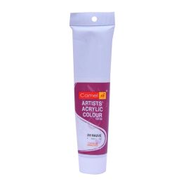 Camel Artists' Acrylic Colour - Mauve (255) - Tube of 120 ML