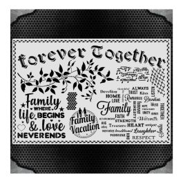 iCraft Home Decor Stencils - 12 x 18