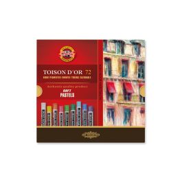 Koh-I-Noor Toison D'Or Artist's Quality Soft Pastel - Set of 72 - Assorted Colour