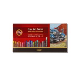 Koh-I-Noor Toison D'Or Extra Soft Pastel Stick - Set of 48 - Assorted Colour