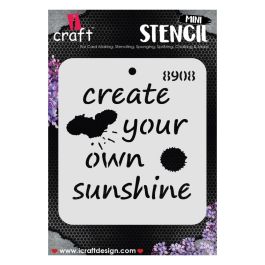 iCraft Mini Stencils - 4 x 4