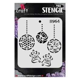 iCraft Mini Stencils - 4 x 4