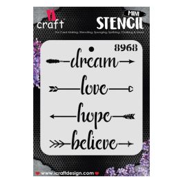 iCraft Mini Stencils - 4 x 4