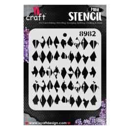 iCraft Mini Stencils - 4 x 4