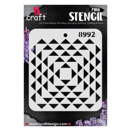 iCraft Mini Stencils - 4 x 4