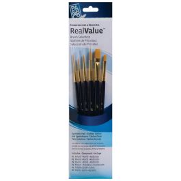 Princeton Real Value Brush Set - Synthetic Hair - Golden Taklon