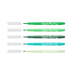 ICO Brushpen - Set of 5 - Greens