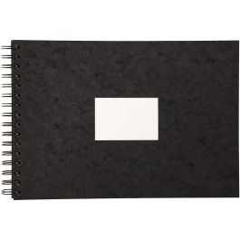 Clairefontaine - Carnet de Voyage - Black Cover - Wirebound - Watercolour Travel Album - A4 (210 mm x 297 mm or 8.3