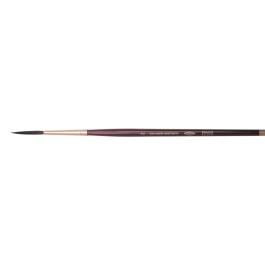 Koh-I-Noor Hardtmuth Squirrel Hair Artists' Brush - Copper Collection - Liner - Short Handle - Size : 2