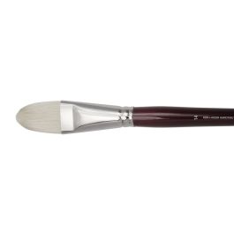 Koh-I-Noor Hardtmuth Chongqing Hog Hair Artists' Brush - Silver Collection - Filbert - Long Handle - Size : 14