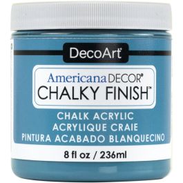 DecoArt Americana Décor - Chalky Finish - Ultra Matte Paint - 236 ML (8 Oz) Bottle - Treasure (19)