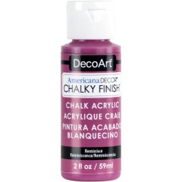 DecoArt Americana Décor - Chalky Finish - Ultra Matte Paint - 59 ML (2 Oz) Bottle - Reminisce (30)