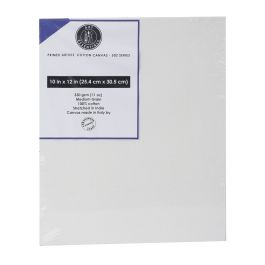 Art Essentials Primed Artists' Stretched Cotton Canvas - 502 Series - Medium Grain - 330 GSM / 11 Oz - 25.4 x 30.5 cm OR 10