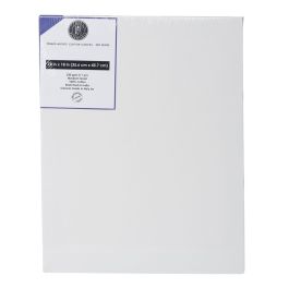 Art Essentials Primed Artists' Stretched Cotton Canvas - 502 Series - Medium Grain - 330 GSM / 11 Oz - 35.6 x 45.7 cm OR 14