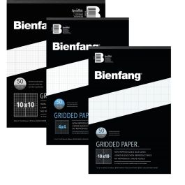 Speedball Bienfang Designer Grid Paper - Smooth 75 GSM Pads