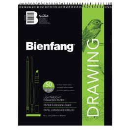 Speedball Bienfang Lightweight Drawing Paper - Light Tooth 82 GSM Pads