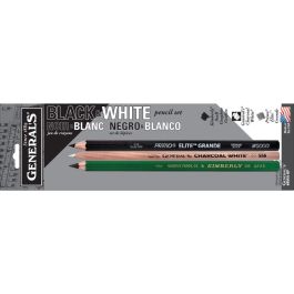 General's Black & White Pencil Set