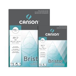 Canson Bristol Drawing Pad - Extra-Smooth Surface 250 GSM